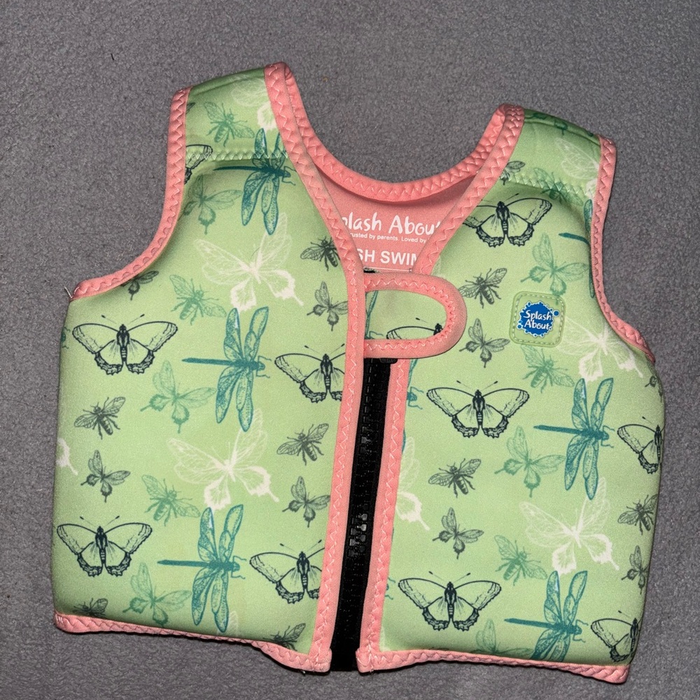Splash about Go Splash swim vest girls size 1 to 2 years .